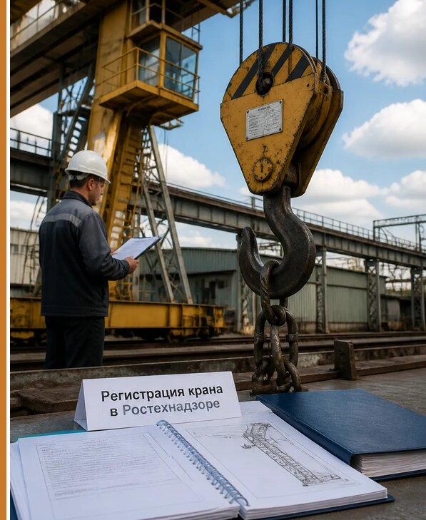 Регистрация крана в Ростехнадзоре в Зеленокумске от 15273 р. | Авеста ОТиПБ
