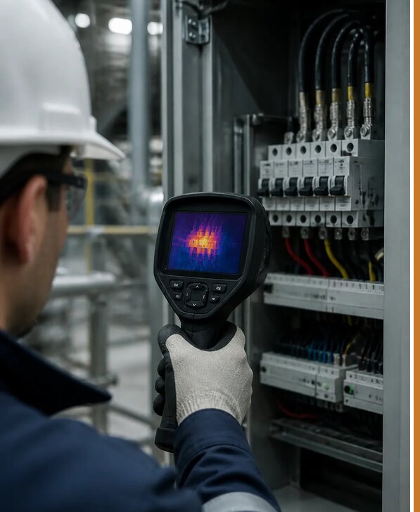 Тепловой контроль оборудования в Зеленокумске для безопасности работ